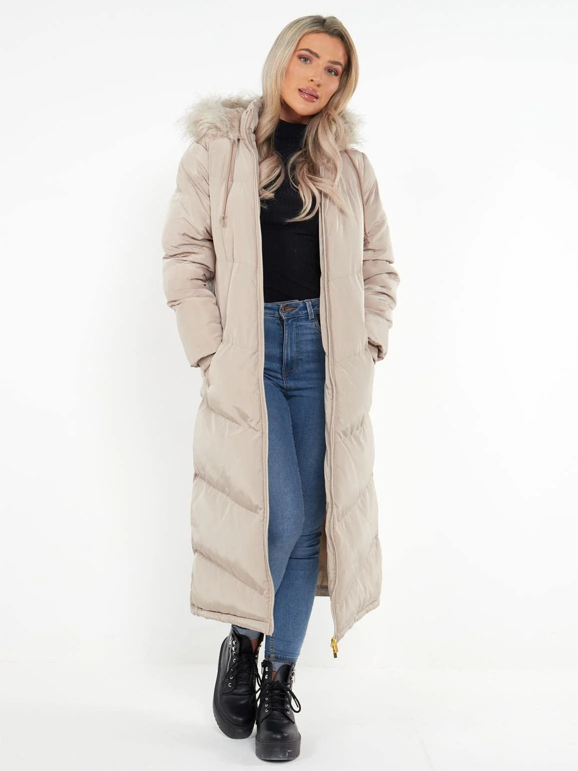 Жіноче пальто SS7 Максі довжини, фото №3 Жіноче пальто SS7 Максі довжини, фото №3