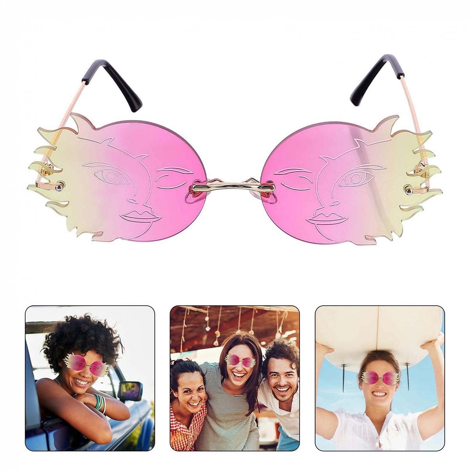 Набір сонцезахисних окулярів PACKOVE 3 шт., багатокутні, фото №9