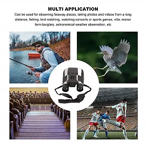 Бінокль Digital 12X32 з камерою та LCD-дисплеєм 2 дюйми 1080P 5MP synthetic.ua - Фото 1