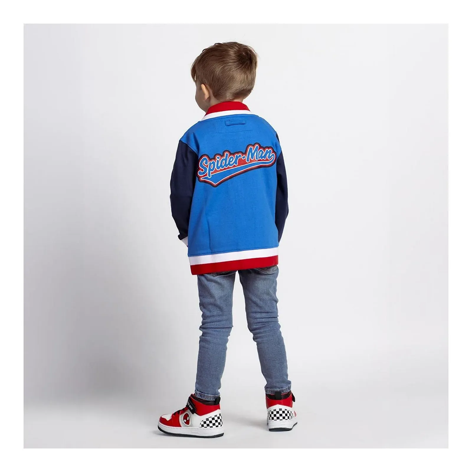 Куртка CERD	LIFE'S LITTLE MOMENTS Дитяча Бавовняна Бейсбольна Spiderman, фото №5