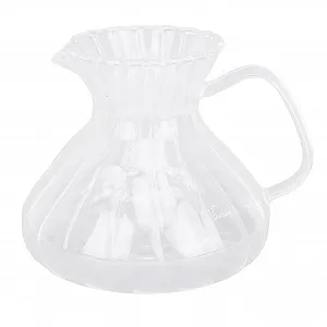 Сервер для кофе стеклянный Haofy 500 мл, прозрачный - Фото 1