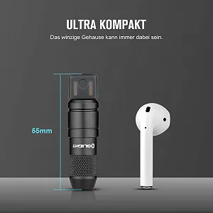 Міні ліхтар OLIGHT iMini 2 LED USB Акумуляторний брелок з магнітною основою, 50LM 19.5g EOS, IPX6 Маленький synthetic.ua - Фото 1