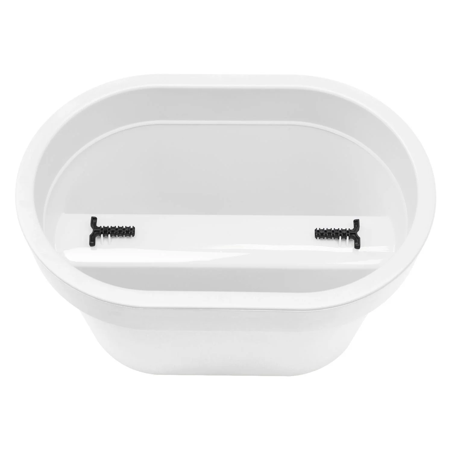 Балконный ящик для цветов Lofly Balcony Flower Box L 400 мм Белый, фото №3