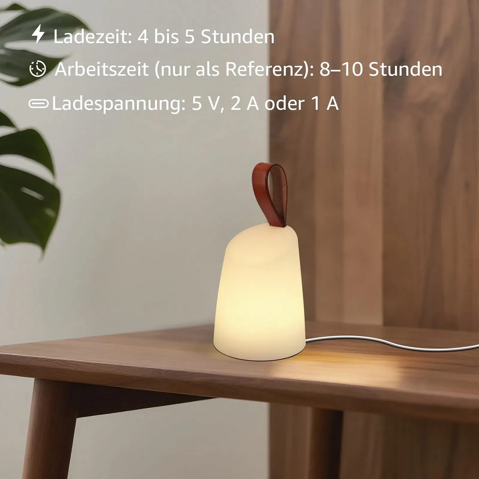 Настольная лампа MALUX Portable LED Outdoor Dimmable Rechargeable IP44 RGB, фото №5