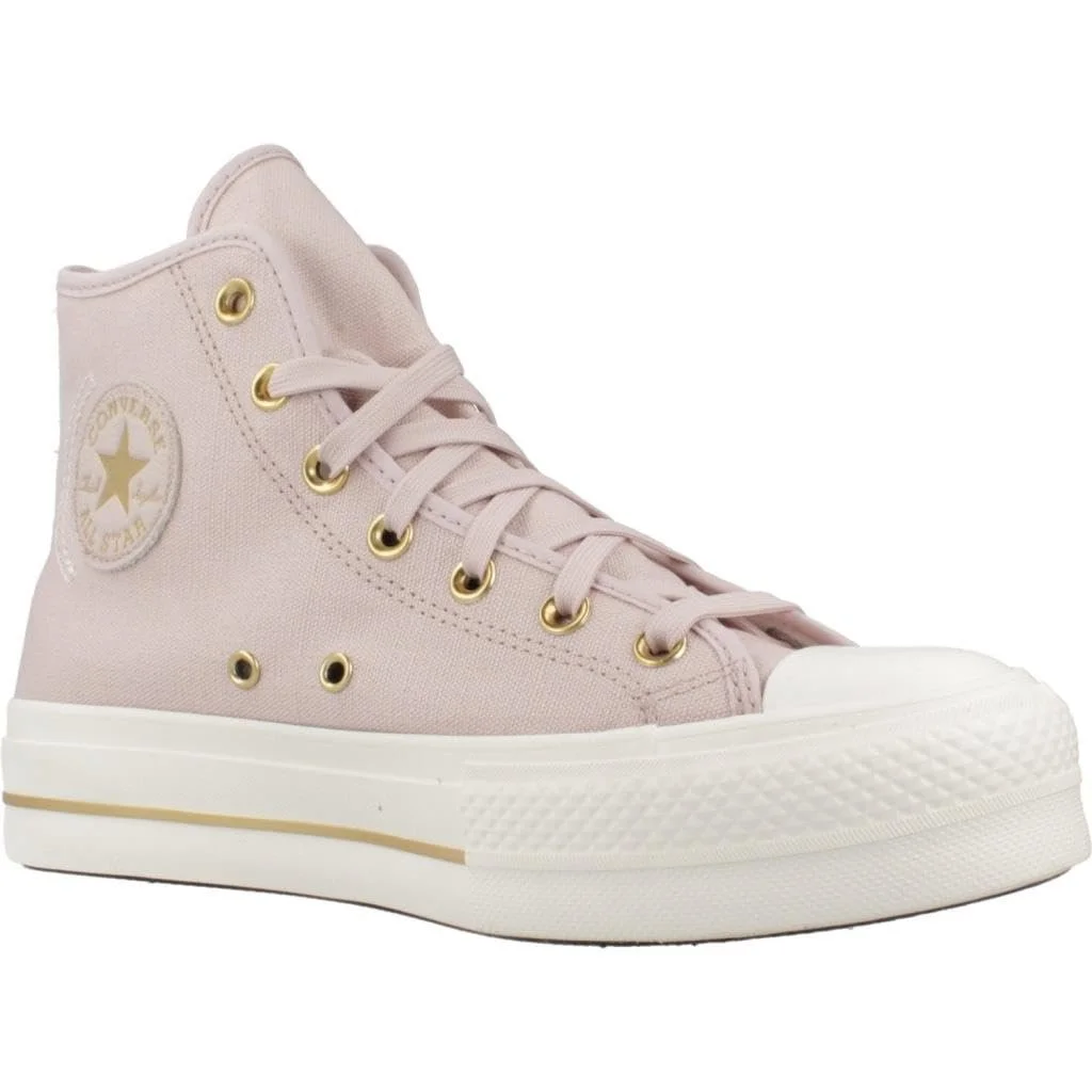 Кросівки Converse All Star Lift Сірий/Білий/Золотий, фото №5