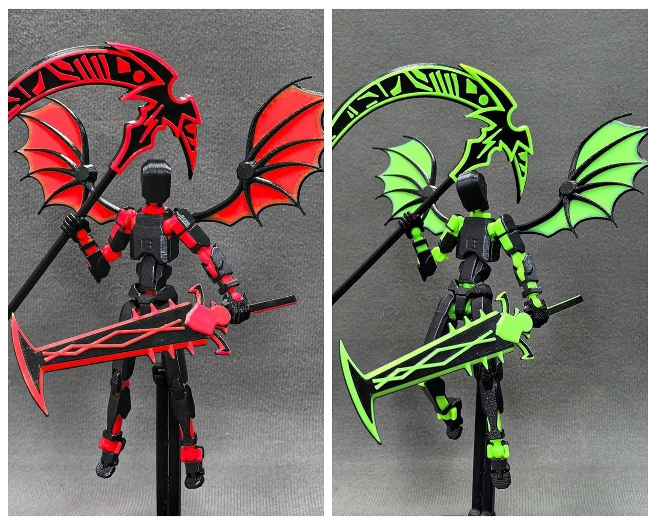 Набір фігурок T13 Dummy 13 Lucky Mobile Robot Nova T-13 Зібраний 3D-друк 2025 Рухомі шарніри, фото №4