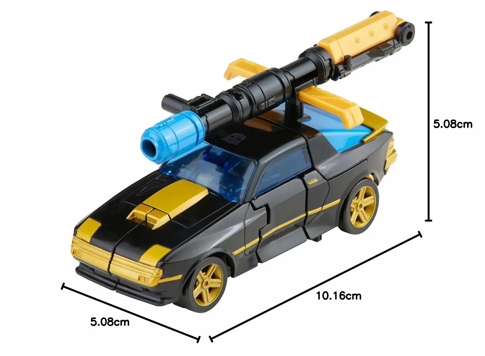 Фігурка Hasbro Transformers Shattered Glass Deluxe Class Autobot Goldbug ексклюзивна 10,2 см Чорний, фото №7