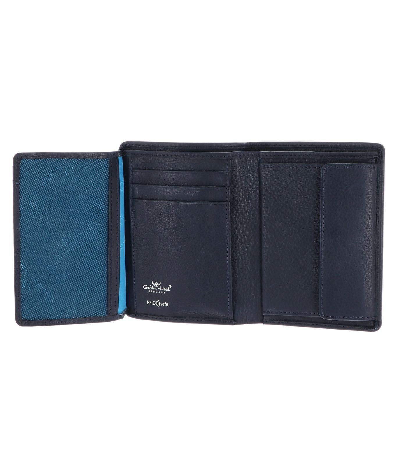 Кошелек Golden Head Capri RFID Protect Синий, фото №3