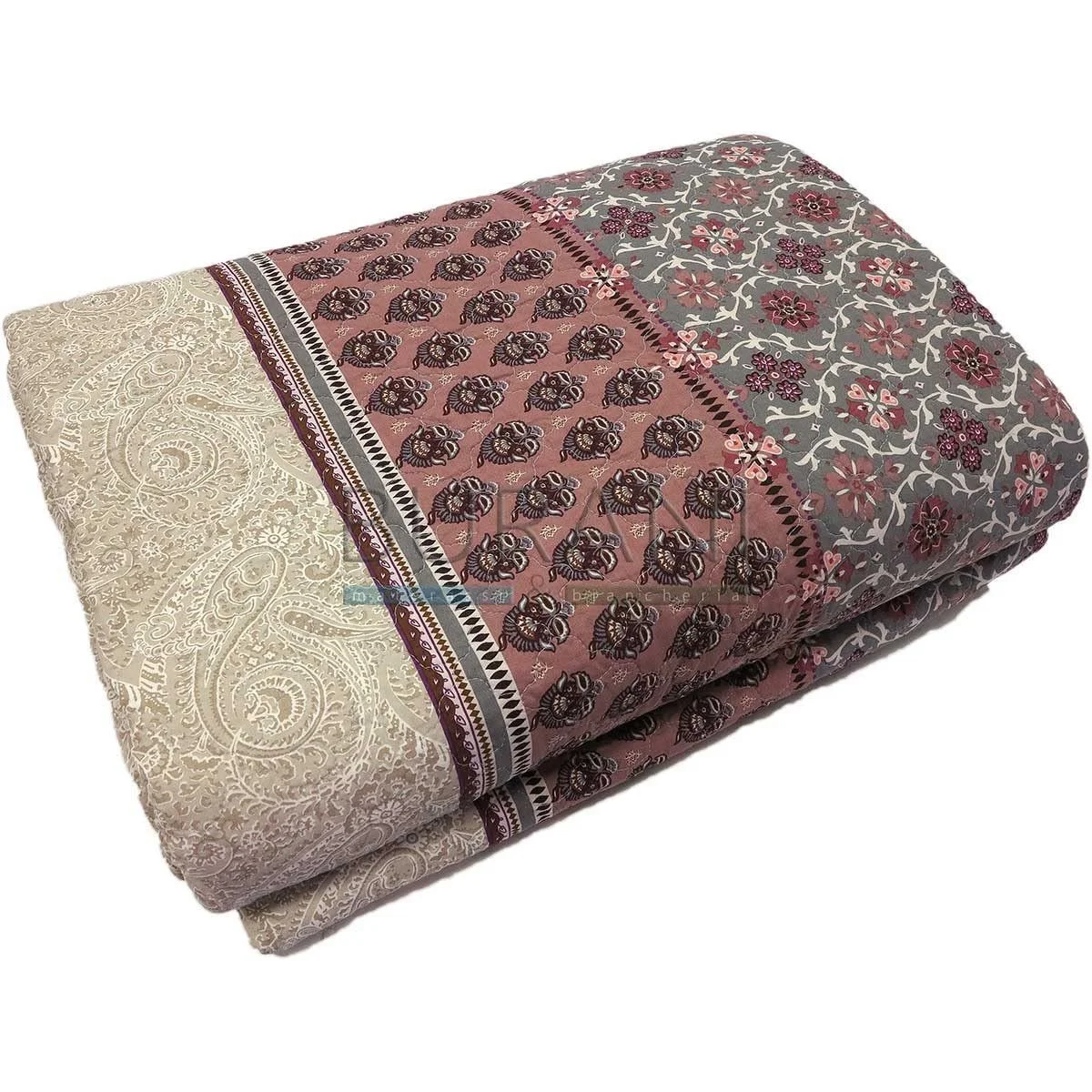 Покривало Bassetti Бавовна Бежевий 265 x 255 см, фото №1 Покривало Bassetti Бавовна Бежевий 265 x 255 см, фото №1