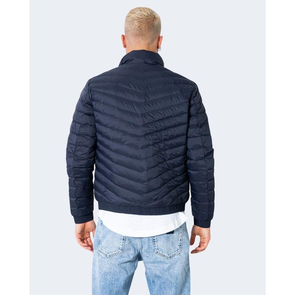 Куртка Armani Exchange Quilted Milano/New York Logo Мужская на молнии Зимняя Альтернатива пуху, фото №3