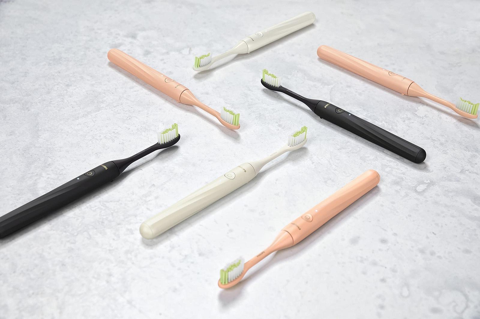 Електрична зубна щітка Philips One by SONICARE HY1200/05 Rechargeable Shimmer, фото №10