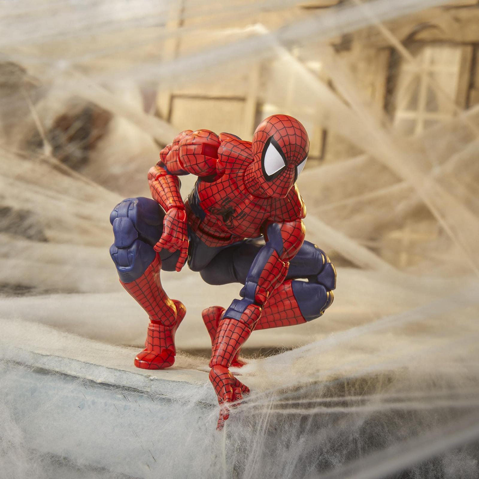 Фігурка Людина-павук Marvel Legends Maximum Series, червоно-синій, фото №11