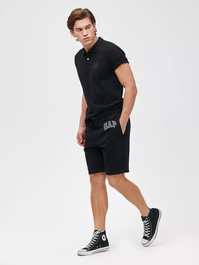 Шорты GAP MINI ARCH SHORT 2XL Чёрный, фото №4