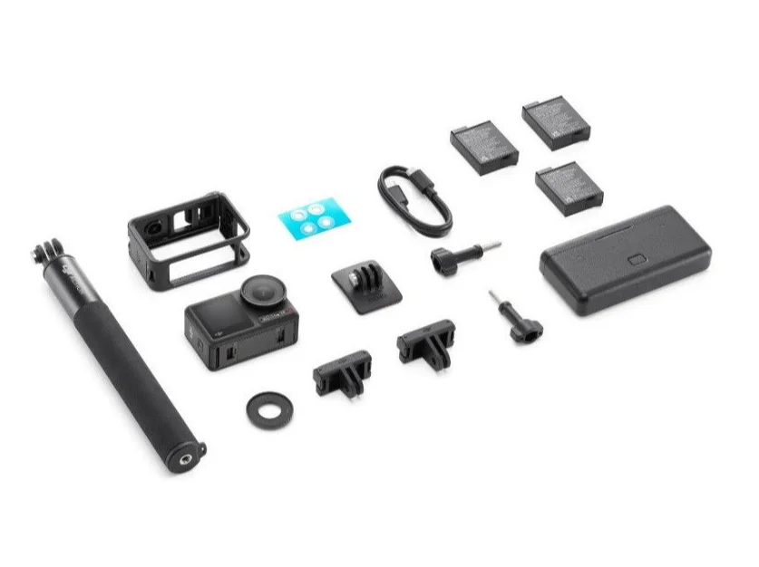 Екшн-камера DJI Osmo Action 4 Adventure Combo / 10Мп / 4К / 240fps / Wi-Fi / Bluetooth / Водонепроникна / Чорна, фото №2