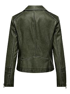 Куртка Biker ONLY Onlhalli Gemma Faux Leather Biker Cc OTW synthetic.ua - Фото 1
