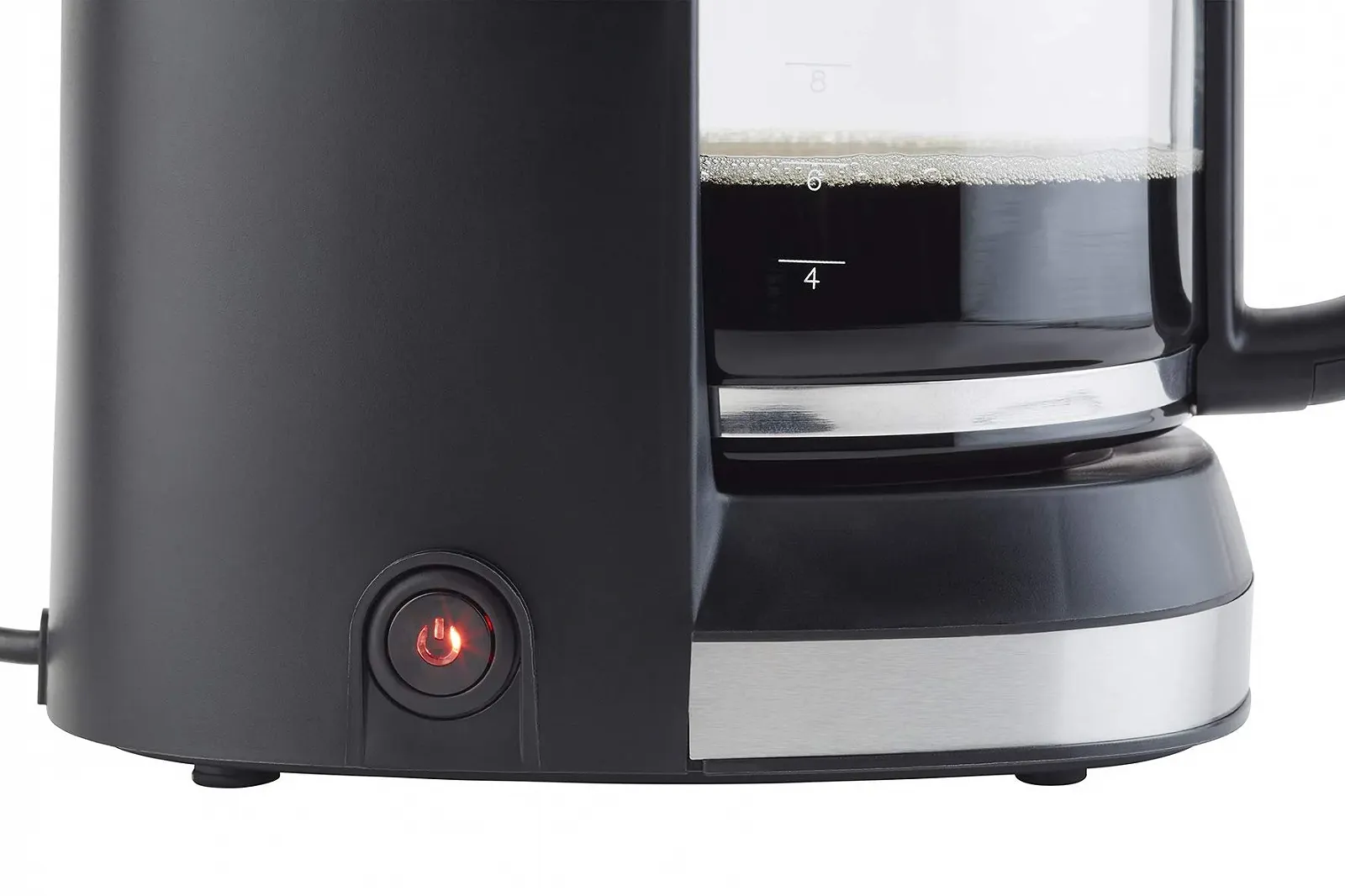 Кофеварка Korona 10252 1.25 л 10 чашек Черный Серебристый, фото №3