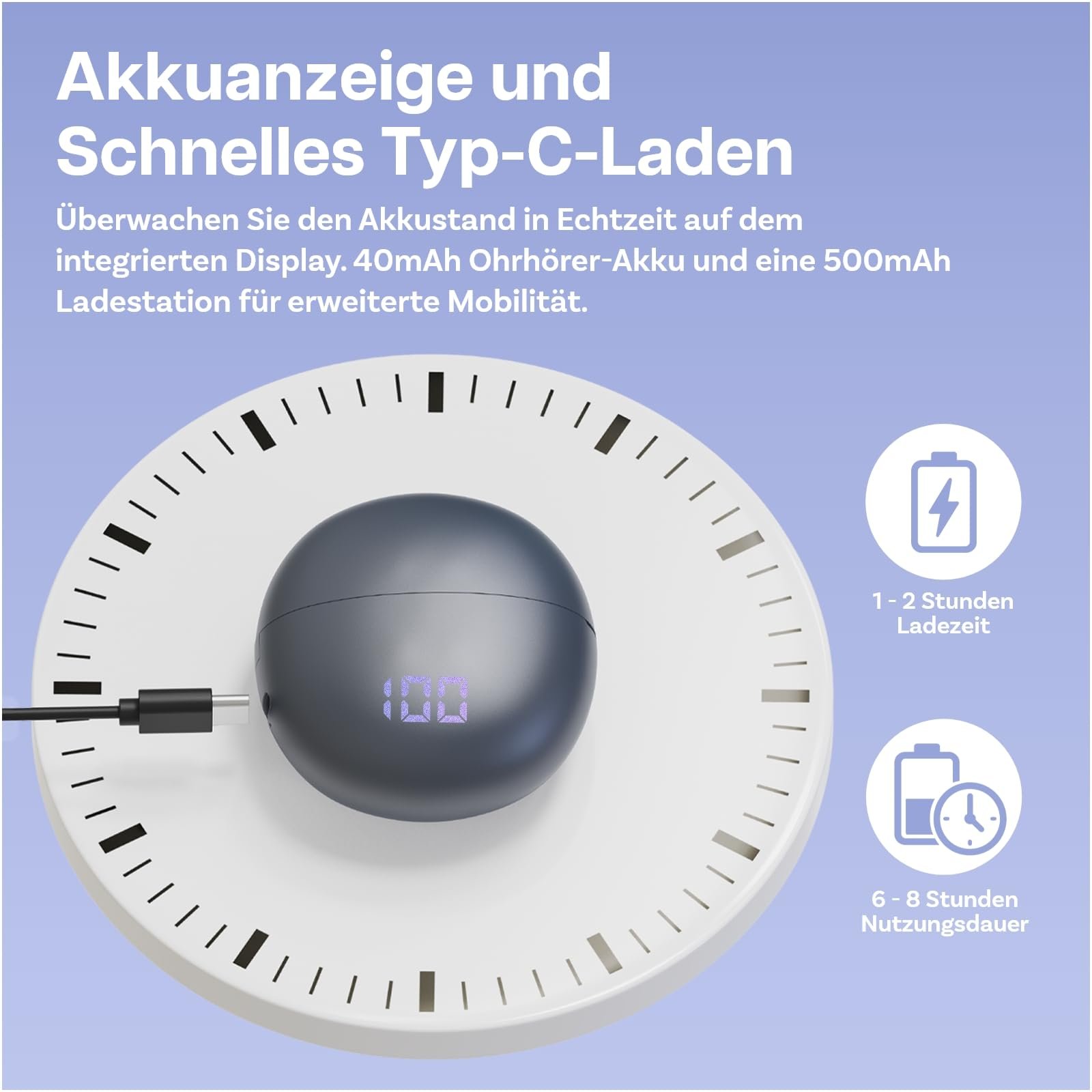 Наушники AI-переводчика MMOBIEL Беспроводные Bluetooth 5.4, фото №6