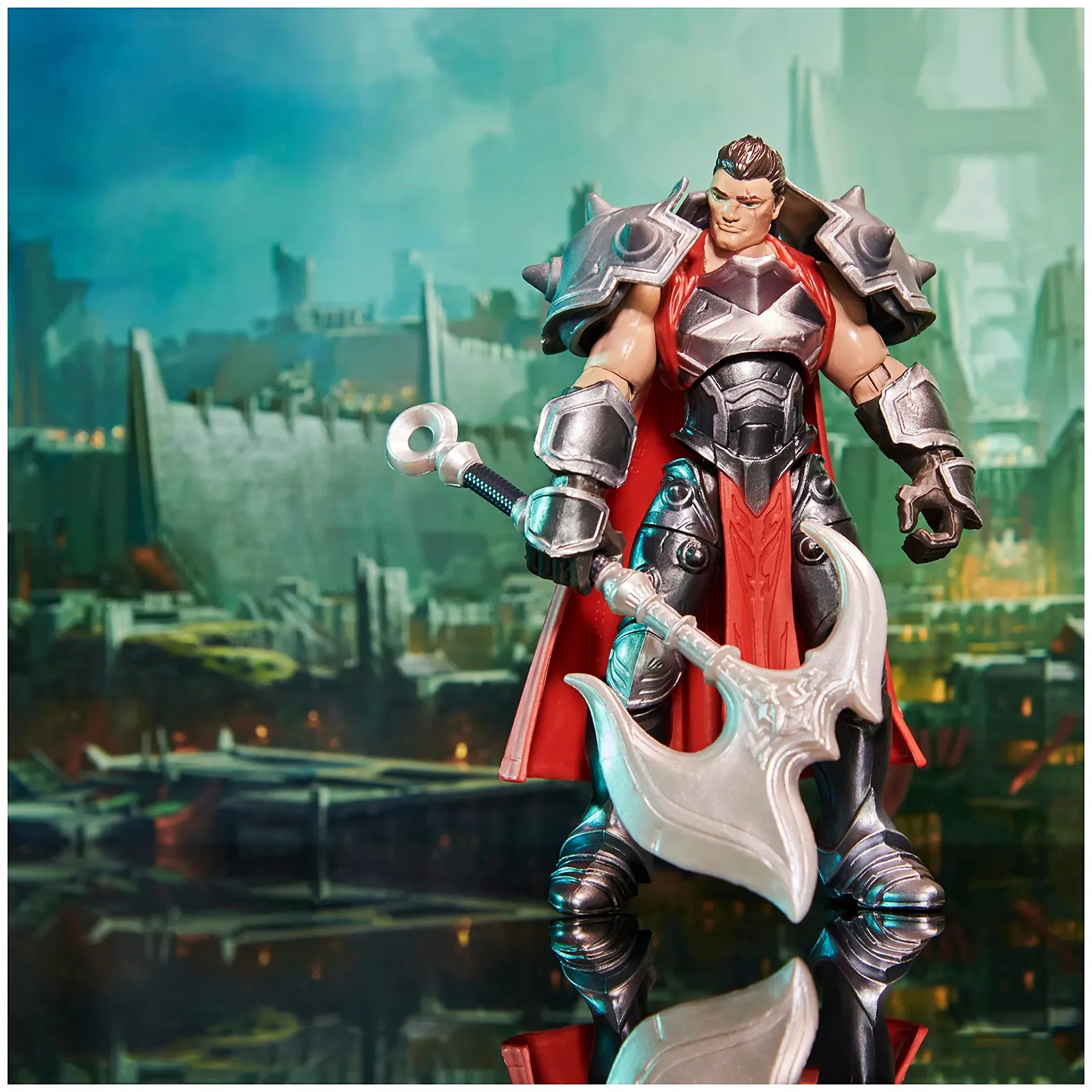 Игровая фигурка Spin Master League of Legends Darius 10 см с топором и подставкой, фото №6