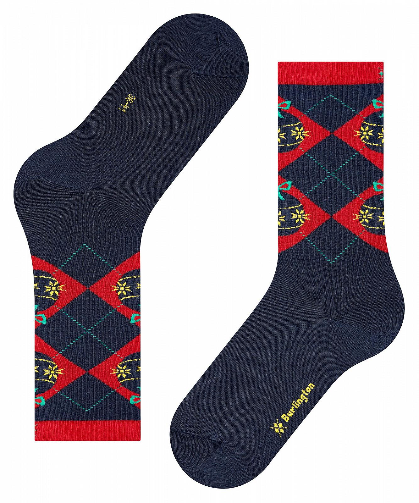Носки Burlington Xmas Argyle W So, фото №2