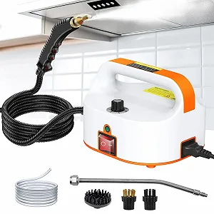 Пароочисник ручний Hombasing 2500 W 6 рівнів швидкості без бака - Фото 1