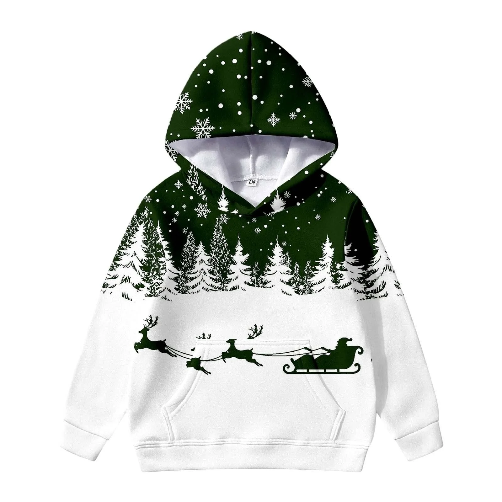 Пуловер для дівчат зимова флісова, фото №2