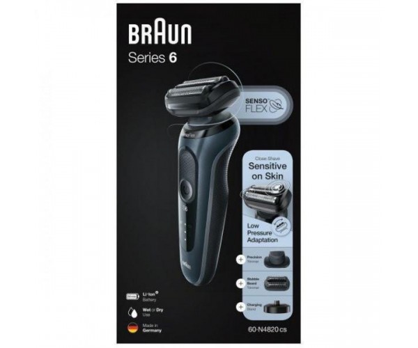 Електробритва чоловіча Braun Series 6 61-N4820cs, фото №8