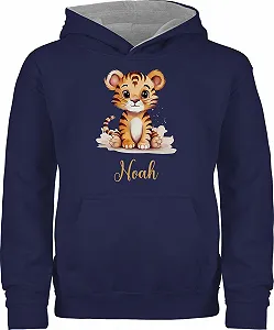 Детская Толстовка Shirtracer Тигр - Фото 1