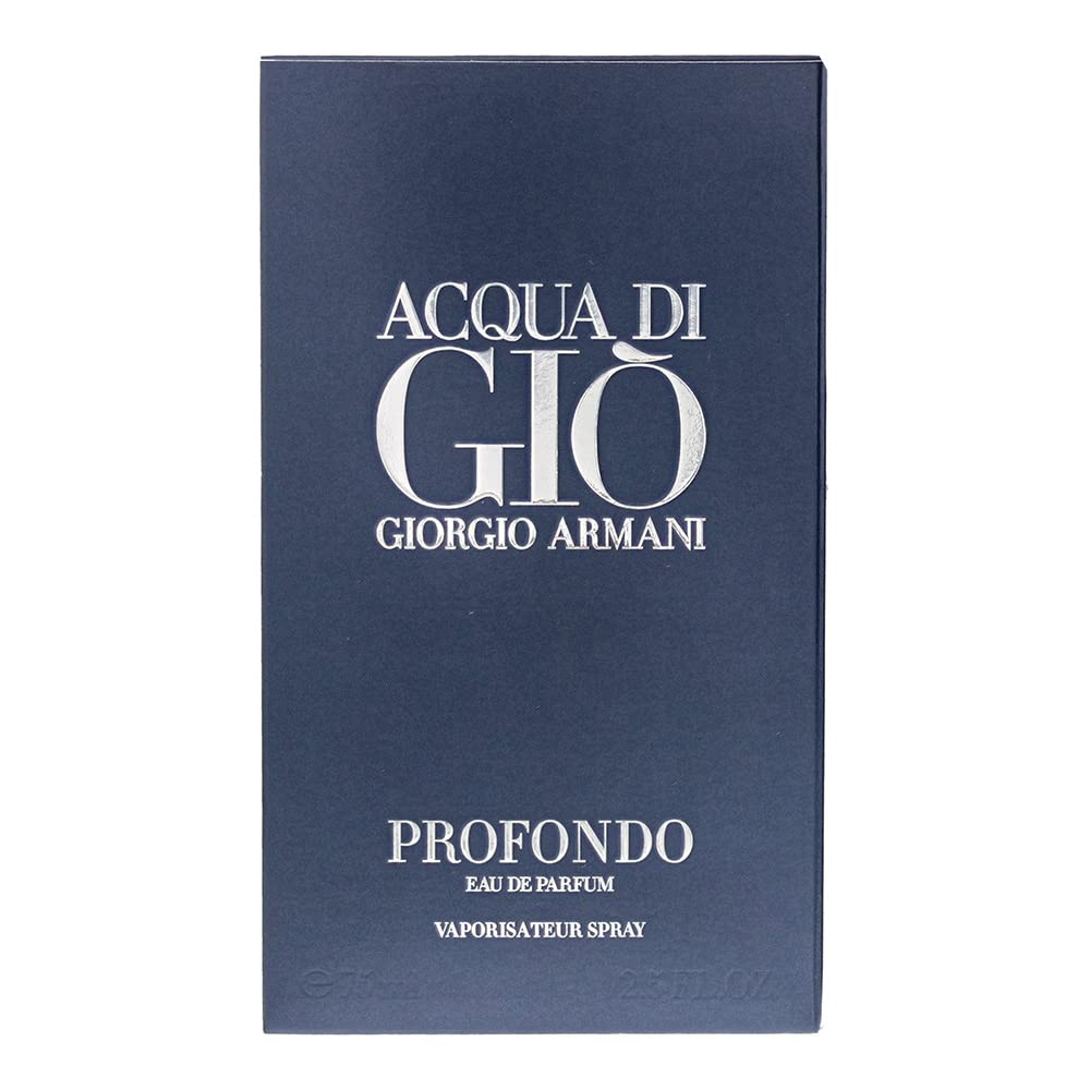 Парфюмерная вода Giorgio Armani Acqua DI Gio Profondo Унисекс испаритель 75 мл, фото №2