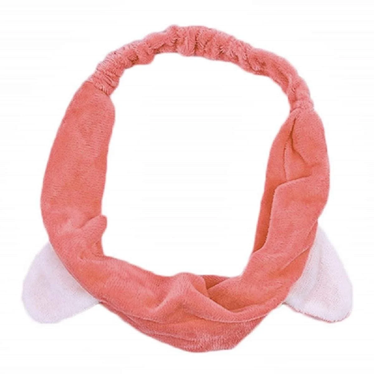 Повязка Женская Кошачья Зимняя для Макияжа Теплая для Умывания Фиолетовая, фото №2