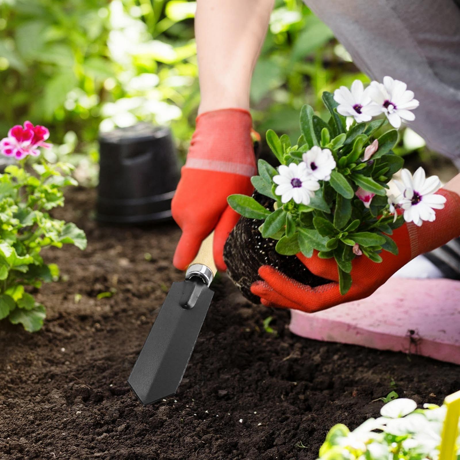 Кельма Veeteah садовая ручной инструмент с деревянной ручкой для посадки, копания, пересадки, фото №8