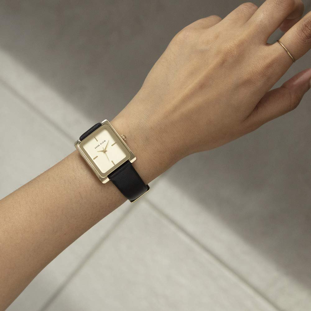 Жіночий годинник зі шкіряним ремінцем Anne Klein, фото №4