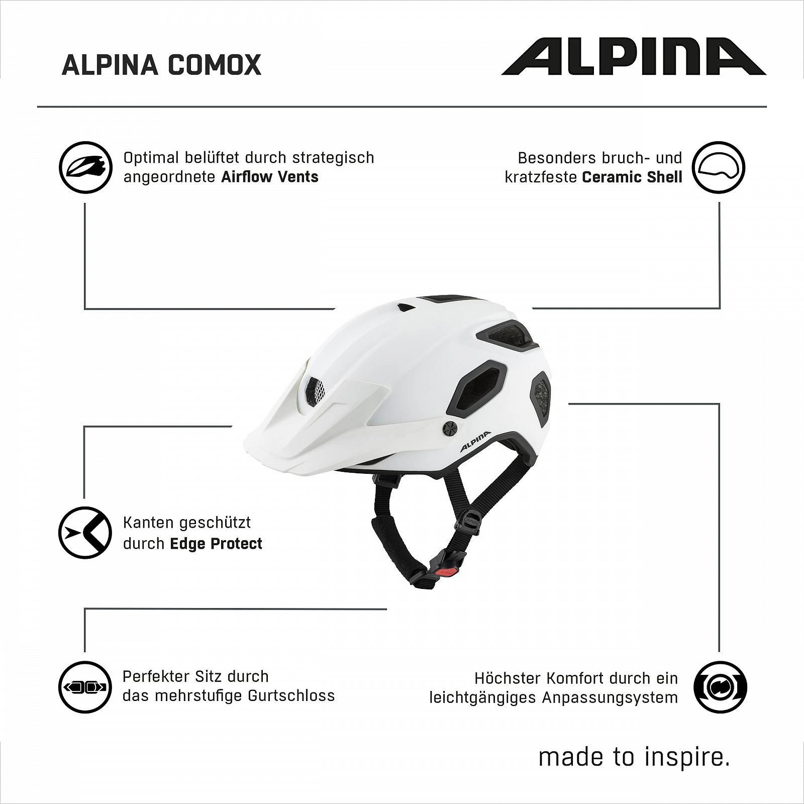 Шлем ALPINA COMOX Enduro для велосипеда, фото №6