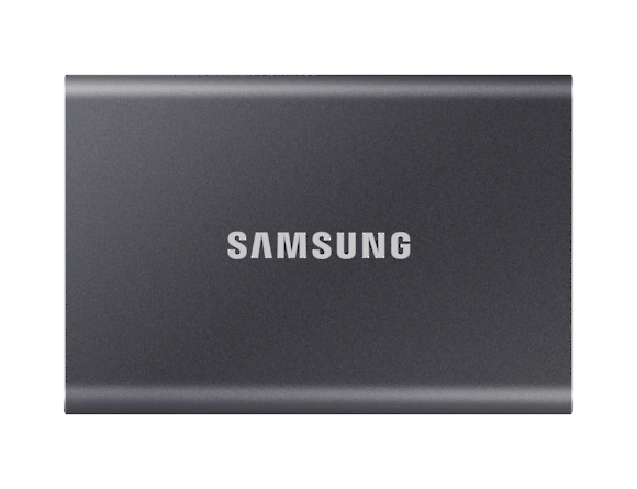SSD накопичувач Samsung T7 Titan Gray 2TB (MU-PC2T0T/WW), фото №1