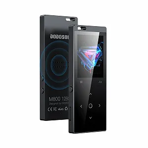 MP3 плеер DODOSOUL 128GB Bluetooth 5.2, черный - Фото 1