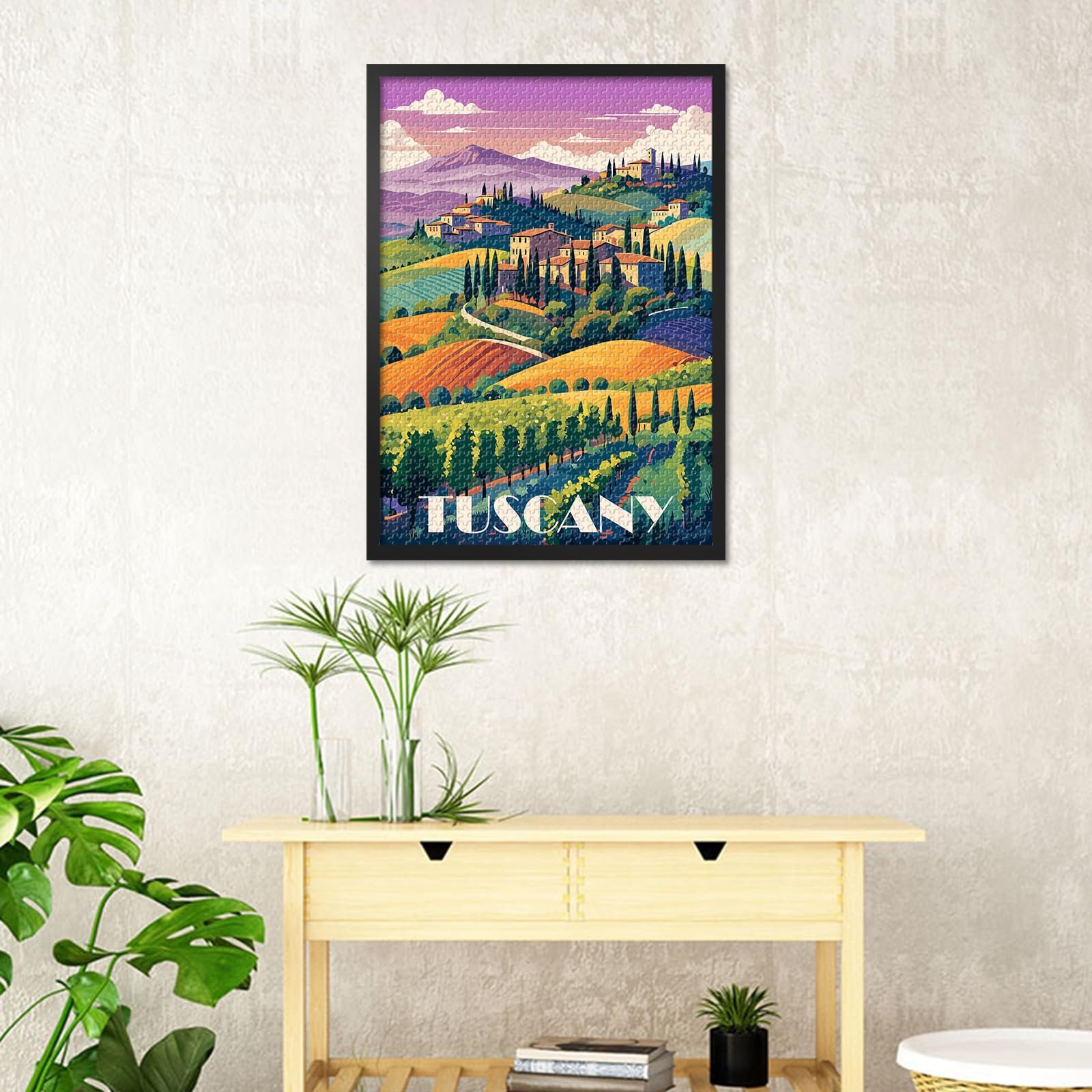 Пазл Italy Tuscany Vintage Travel 1000 деталей 70 x 50 см, фото №6