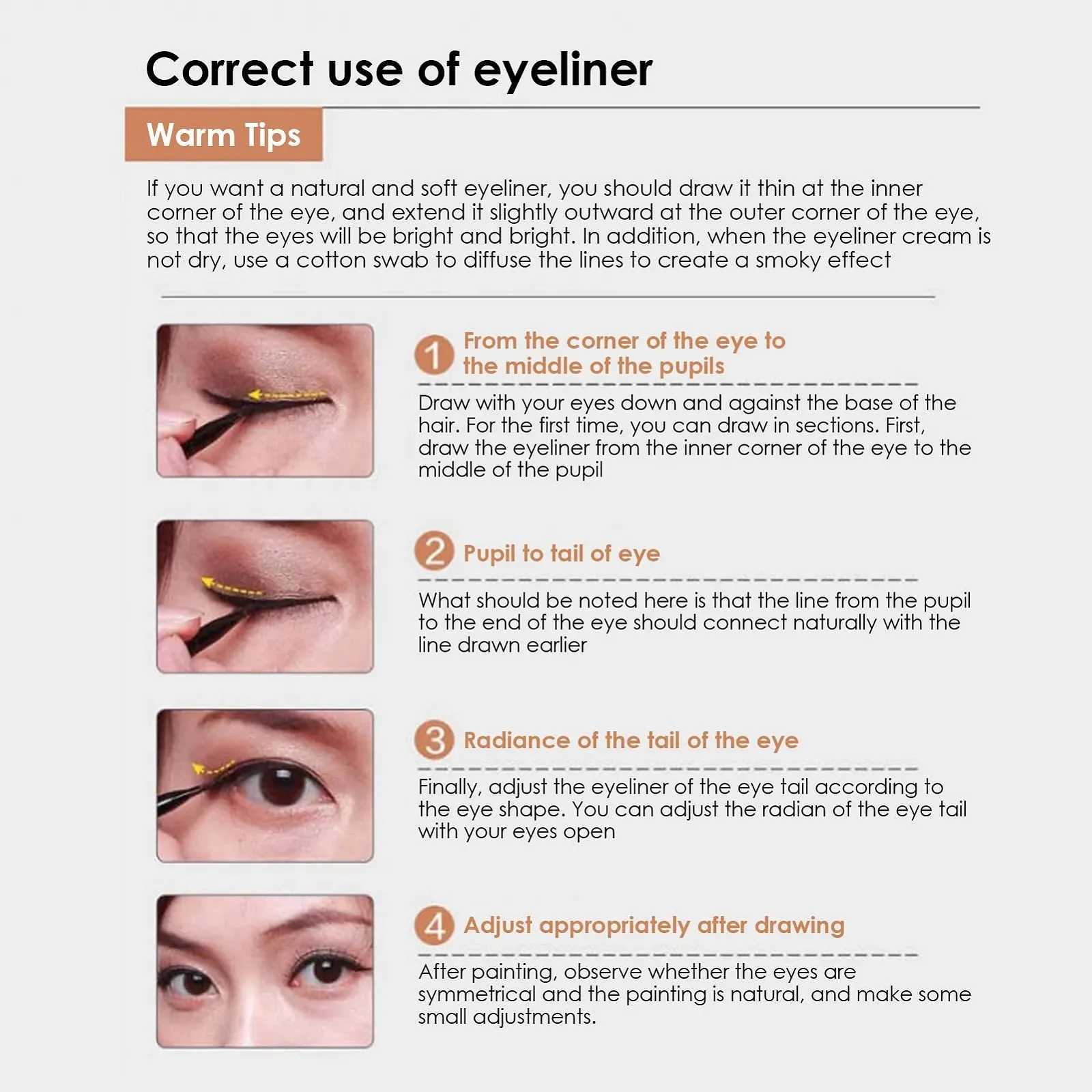 Гелева Підводка Founcy 2-в-1 водостійка, стійка до змазування, фото №5 Гелева Підводка Founcy 2-в-1 водостійка, стійка до змазування, фото №5