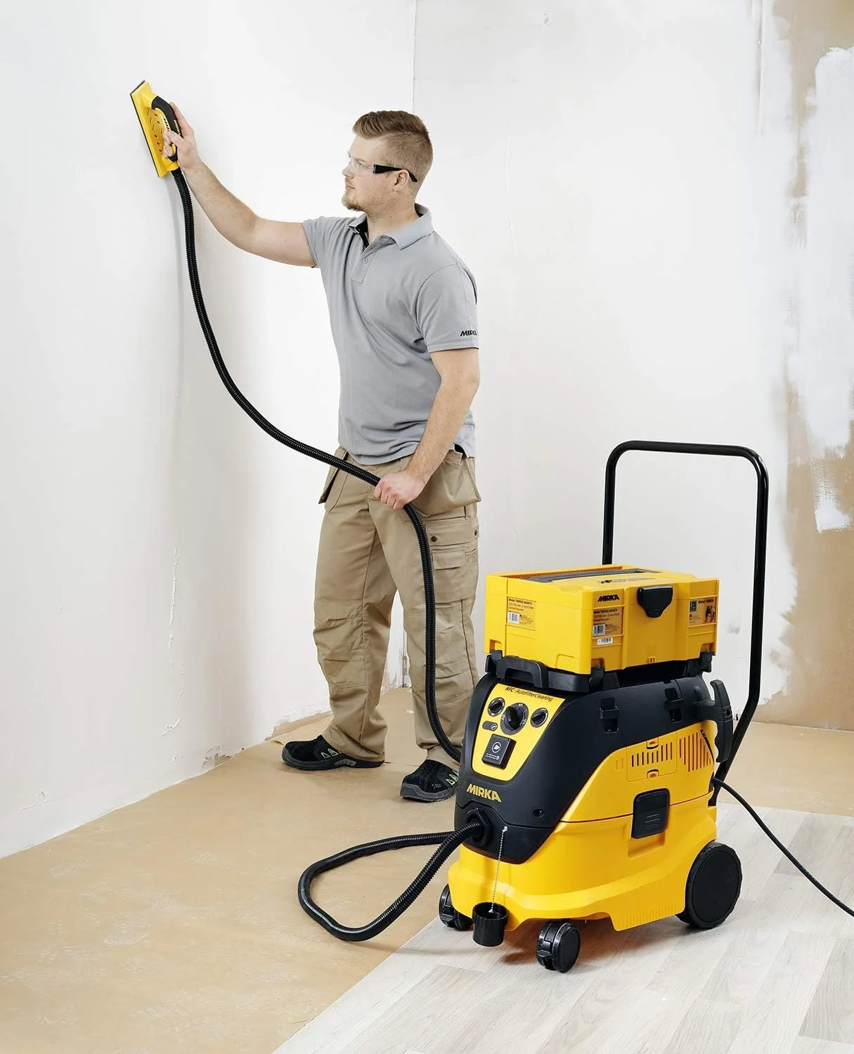 Комплект для ручной шлифовки Mirka HandyKit KIT01HANDY / 80 х 230 мм / Yellow, фото №6 Комплект для ручной шлифовки Mirka HandyKit KIT01HANDY / 80 х 230 мм / Yellow, фото №6