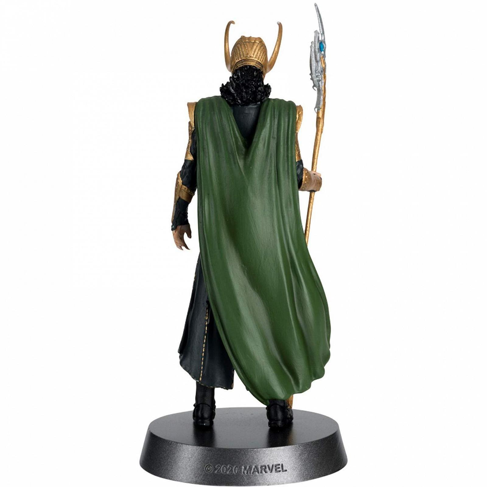 Фигурка Loki (The Avengers) Eaglemoss Marvel Heavyweights Collection Металлическая Тяжелая 10, фото №3