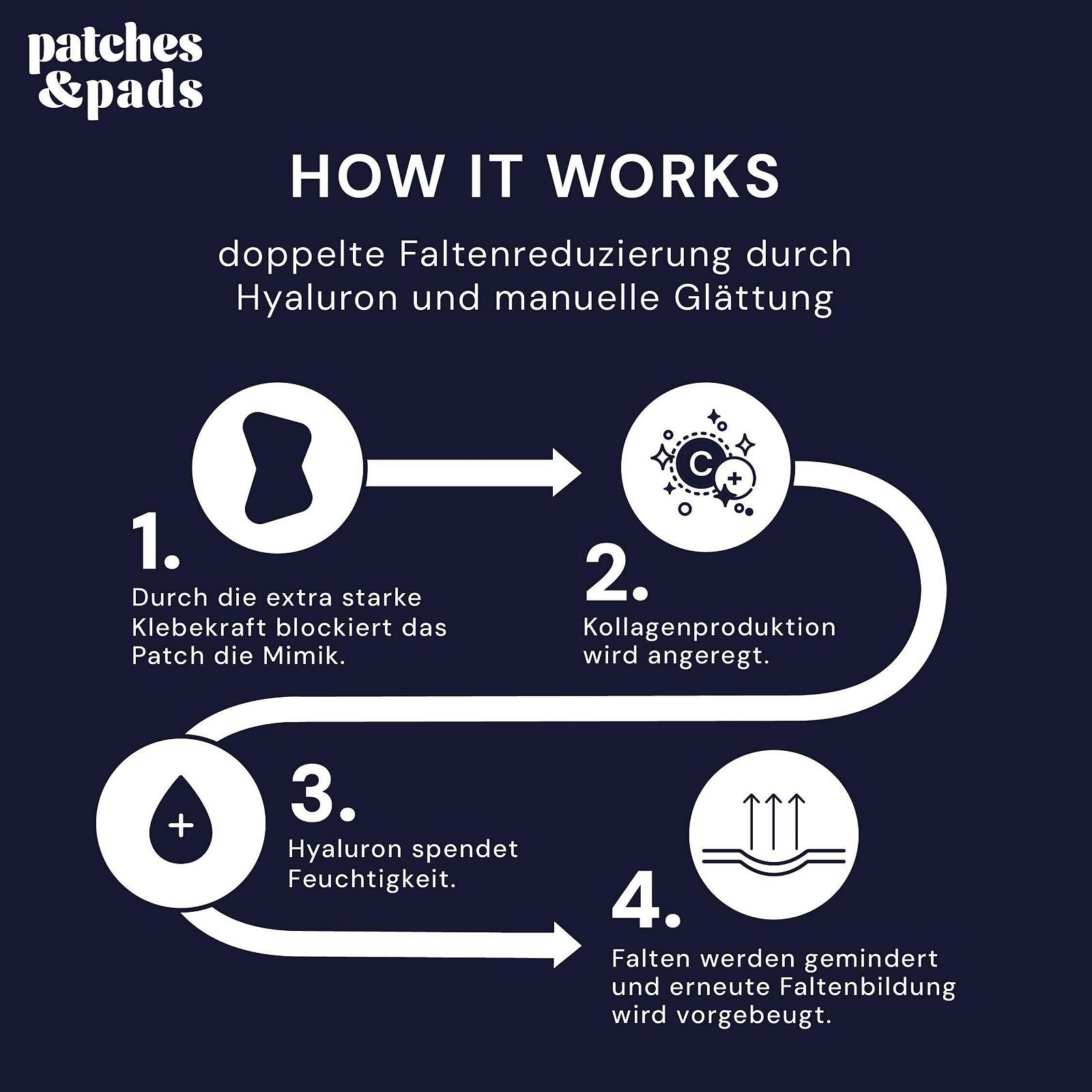 Пластыри для рта с гиалуроновой кислотой Patches & Pads, 60 шт, фото №6