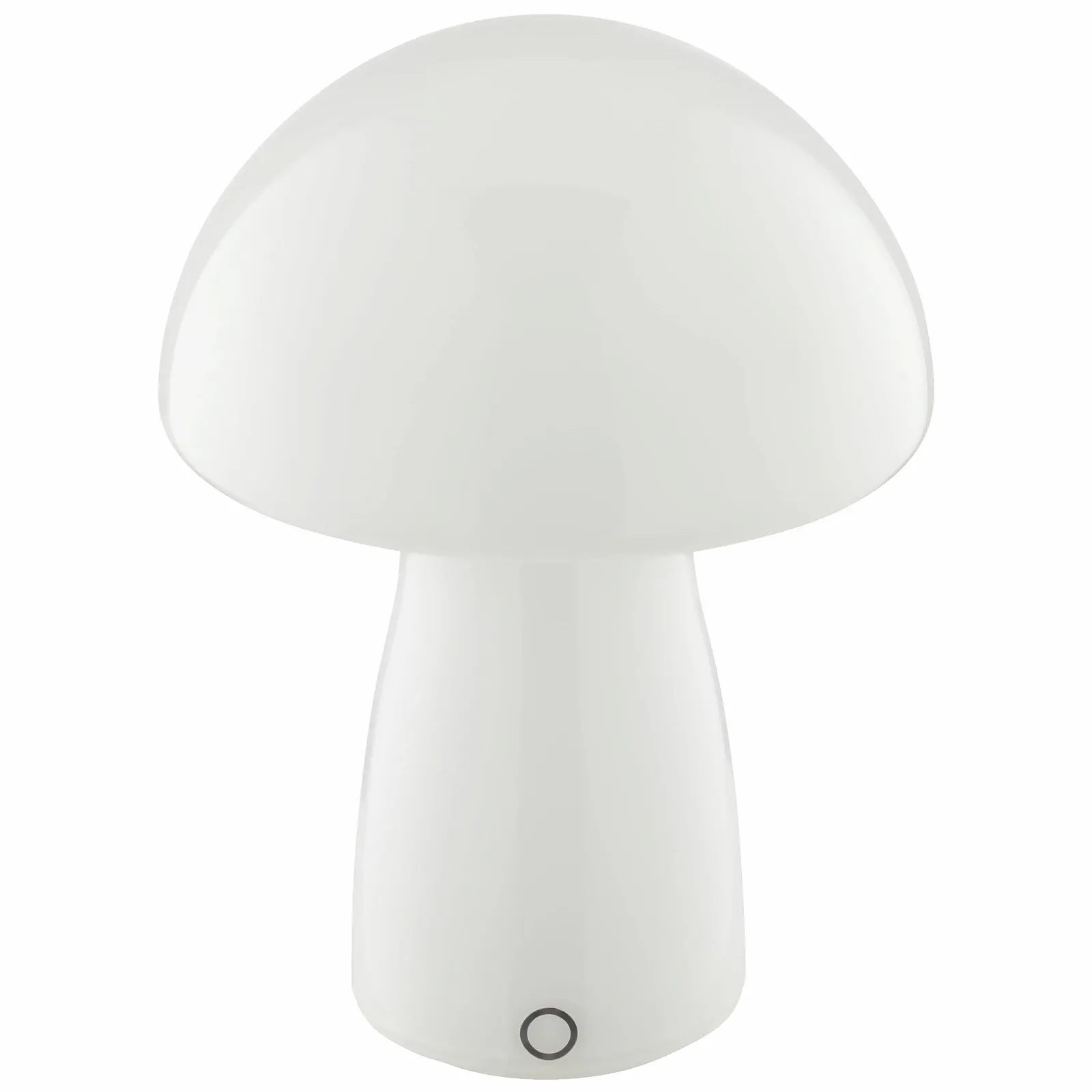 Настольная лампа Lightbox LED Mushroom 250 лм 2700 K 16x22 см 3 уровня яркости Стеклянная Белая, фото №6
