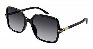 Солнцезащитные очки Gucci GG1449S-001-65 Женские Черный HD Ацетат - Фото 1