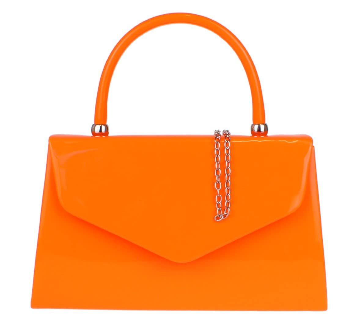 Клатч Girly Handbags лакированный, женский, маленький, жесткий, фото №1