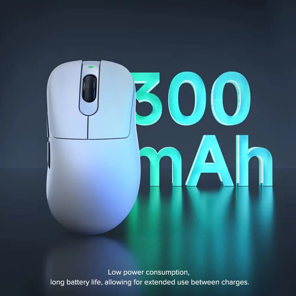 Ігрова мишка KYSONA Mars SE White PAW3311 24000DPI 1000Гц, фото №10