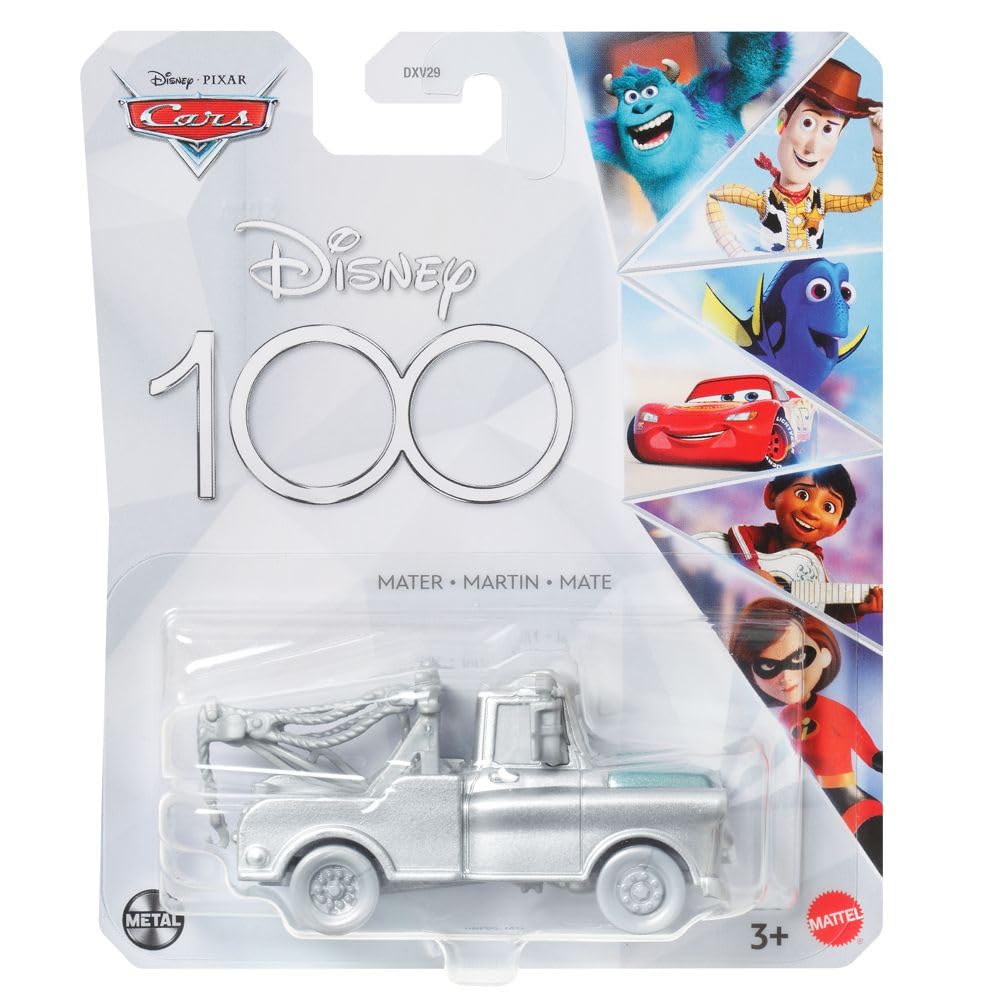 Автомобиль Mattel Disney 100 лет Издание Литая модель 1:55 Mater Hook (HNP99), фото №5