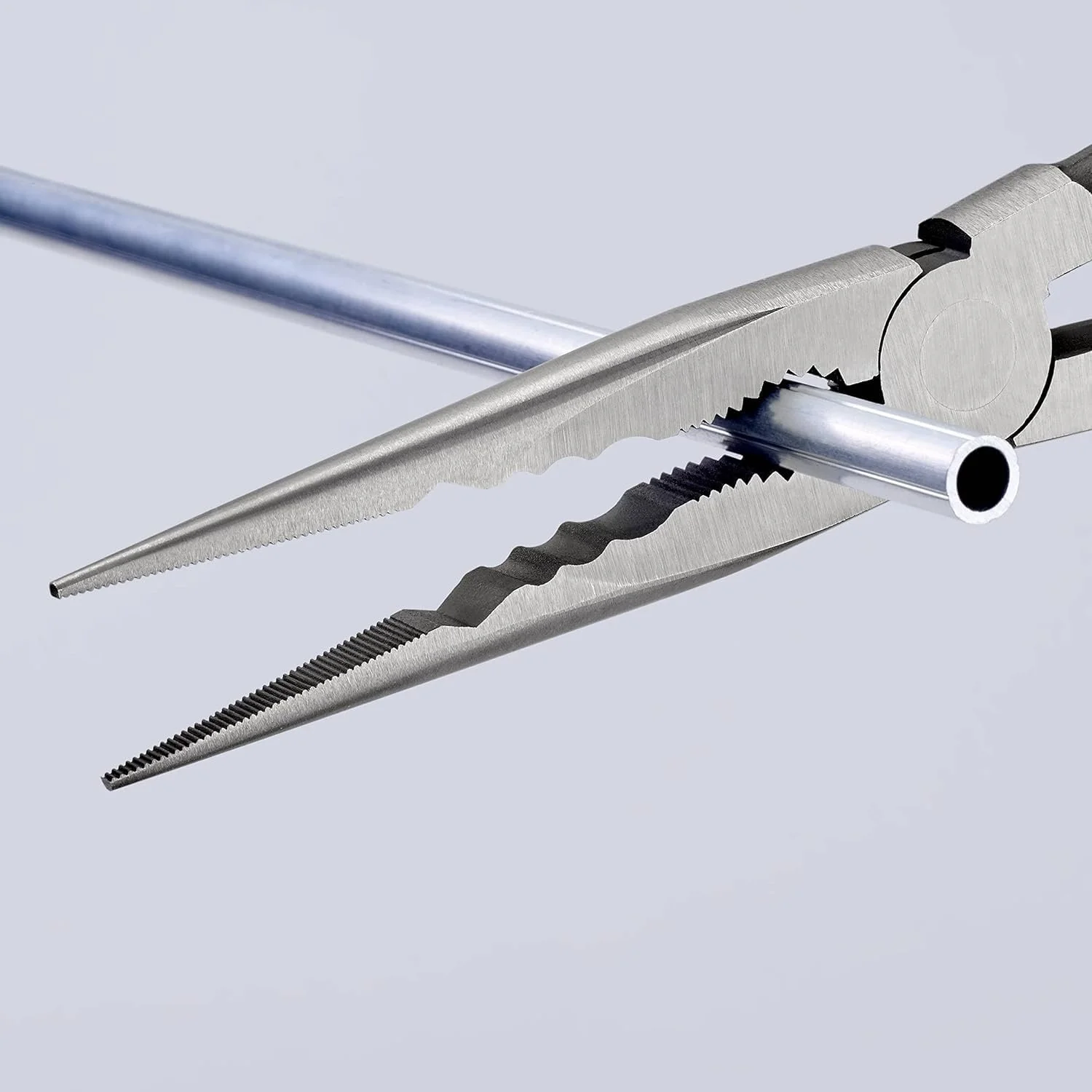 Длинногубцы KNIPEX 28 71 280 с поперечными профилями, 280 мм, фото №2