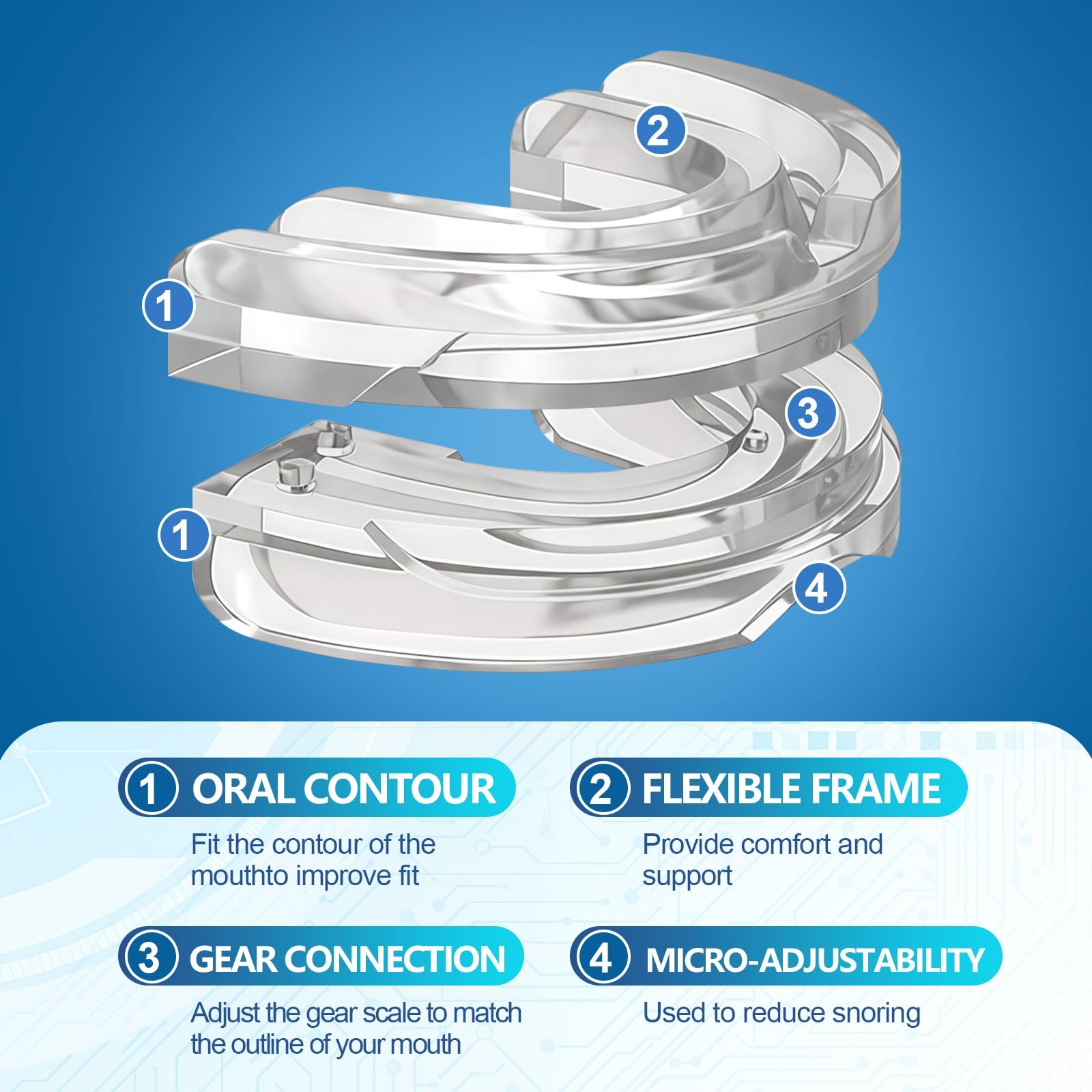 Капа от храпа Многоразовая и моющая, фото №2 Капа от храпа Многоразовая и моющая, фото №2