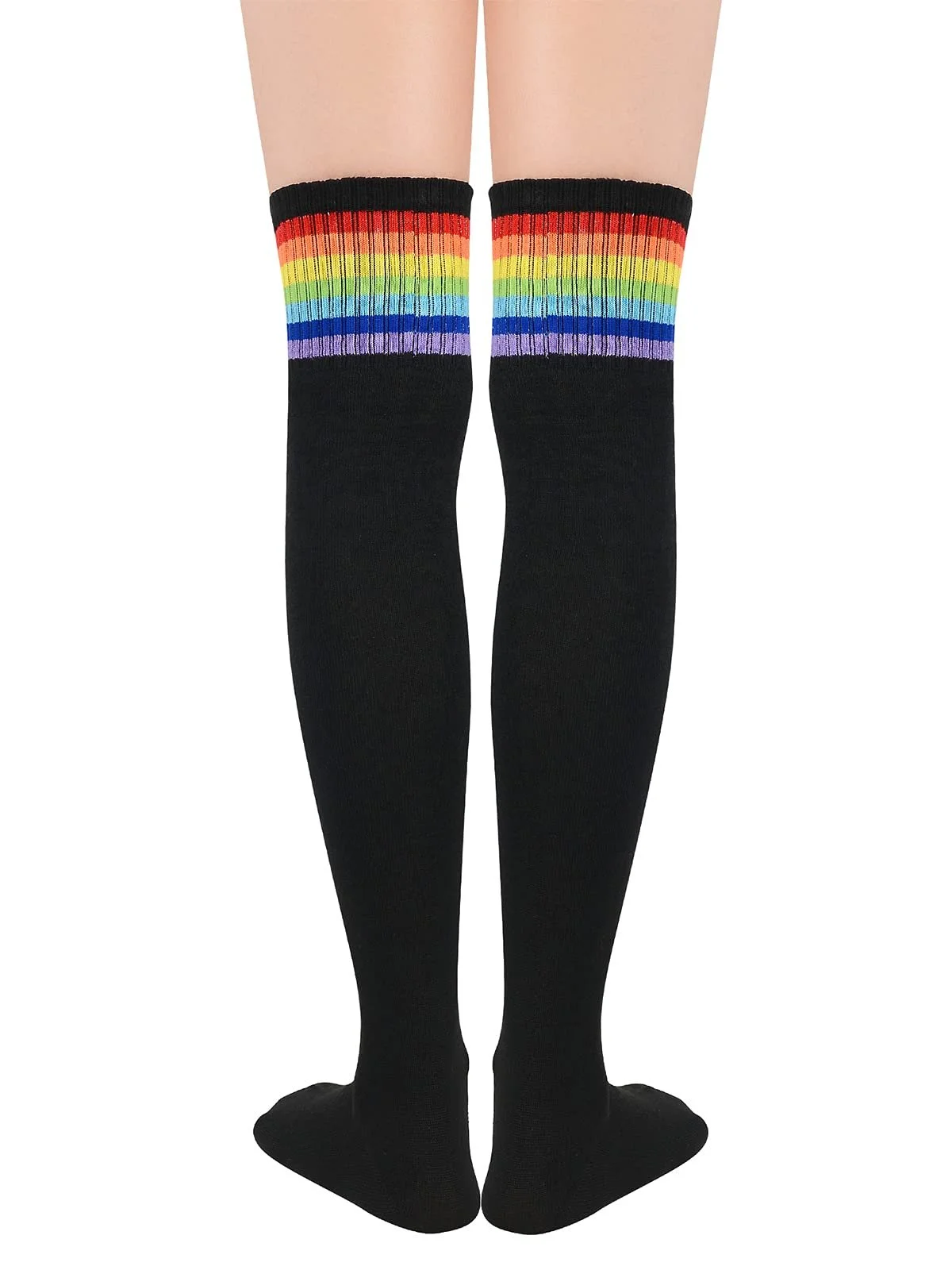 Гольфи Century Star Високі Жіночі Райдужні One size fits all, фото №2 Гольфи Century Star Високі Жіночі Райдужні One size fits all, фото №2