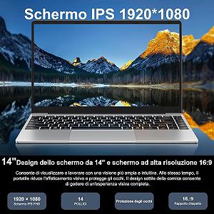 Ноутбук 14" Bvate B5 Intel Celeron N4020 RAM 6GB SSD 256GB Win11 (UKR) synthetic.ua - Фото 1