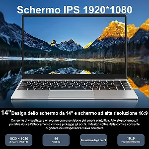 Ноутбук 14" Bvate B5 Intel Celeron N4020 RAM 6GB SSD 256GB Win11 synthetic.ua - Фото 1
