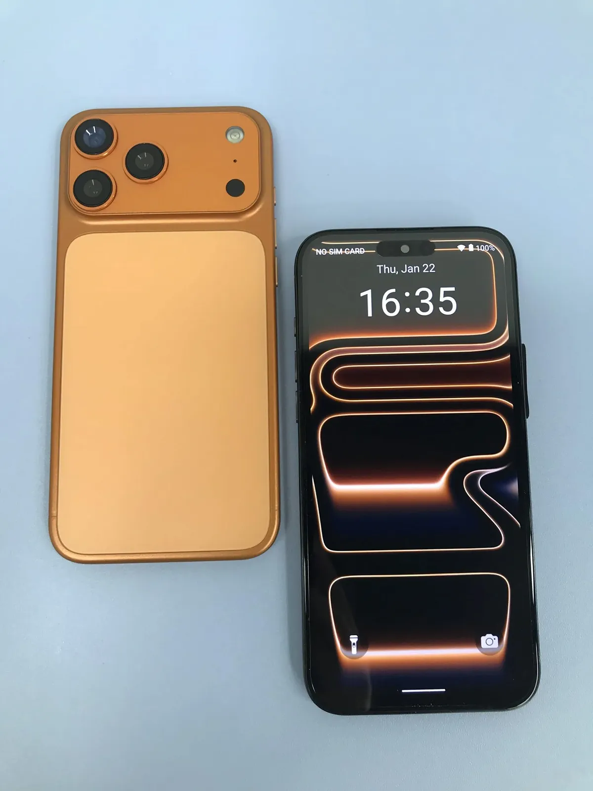 Смартфон 2GB RAM + 16GB ROM 6.3" Dual SIM Orange, фото №5